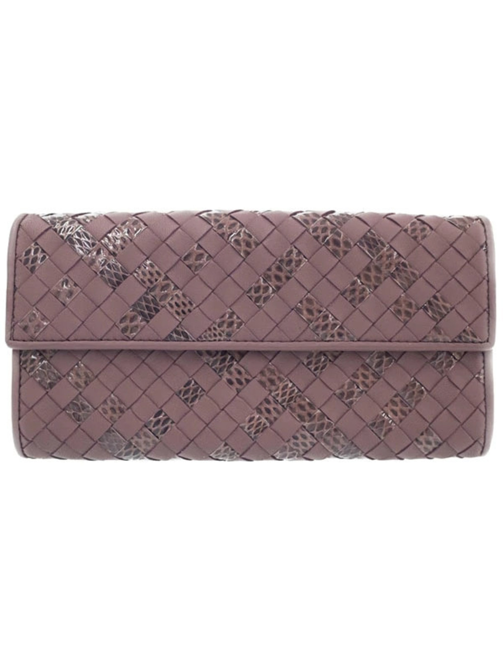 Bottega Veneta Intrecciato Continental Wallet Bi fold Long